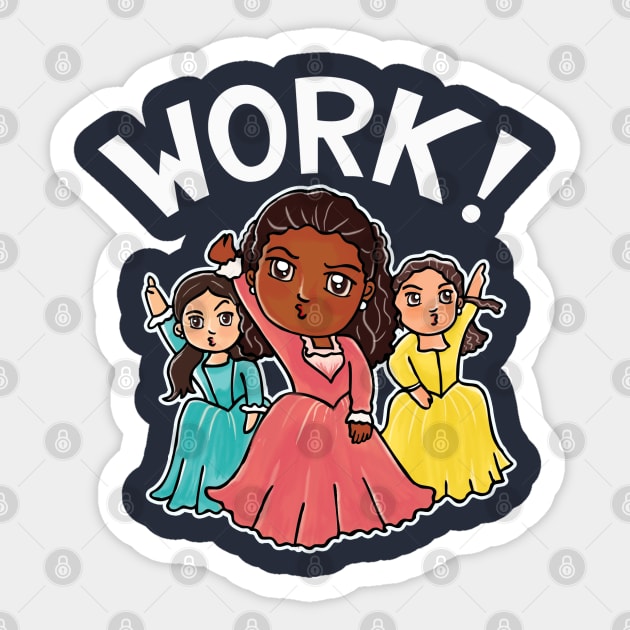 Schuyler Sisters Sticker by FandomFeelsPH07